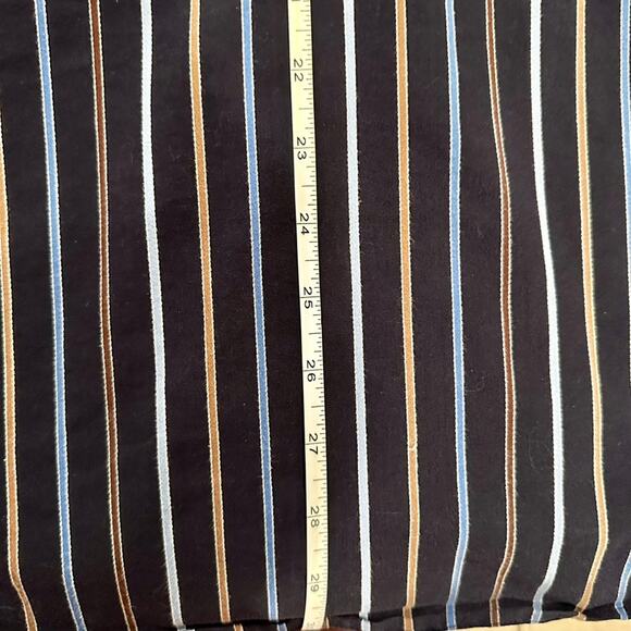 Mens Red Level Nine Striped Dress Shirt Size Small - Picture 4 of 6
